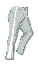 Load image into Gallery viewer, PA-4010 Grey Women Softball Pants with Panel
