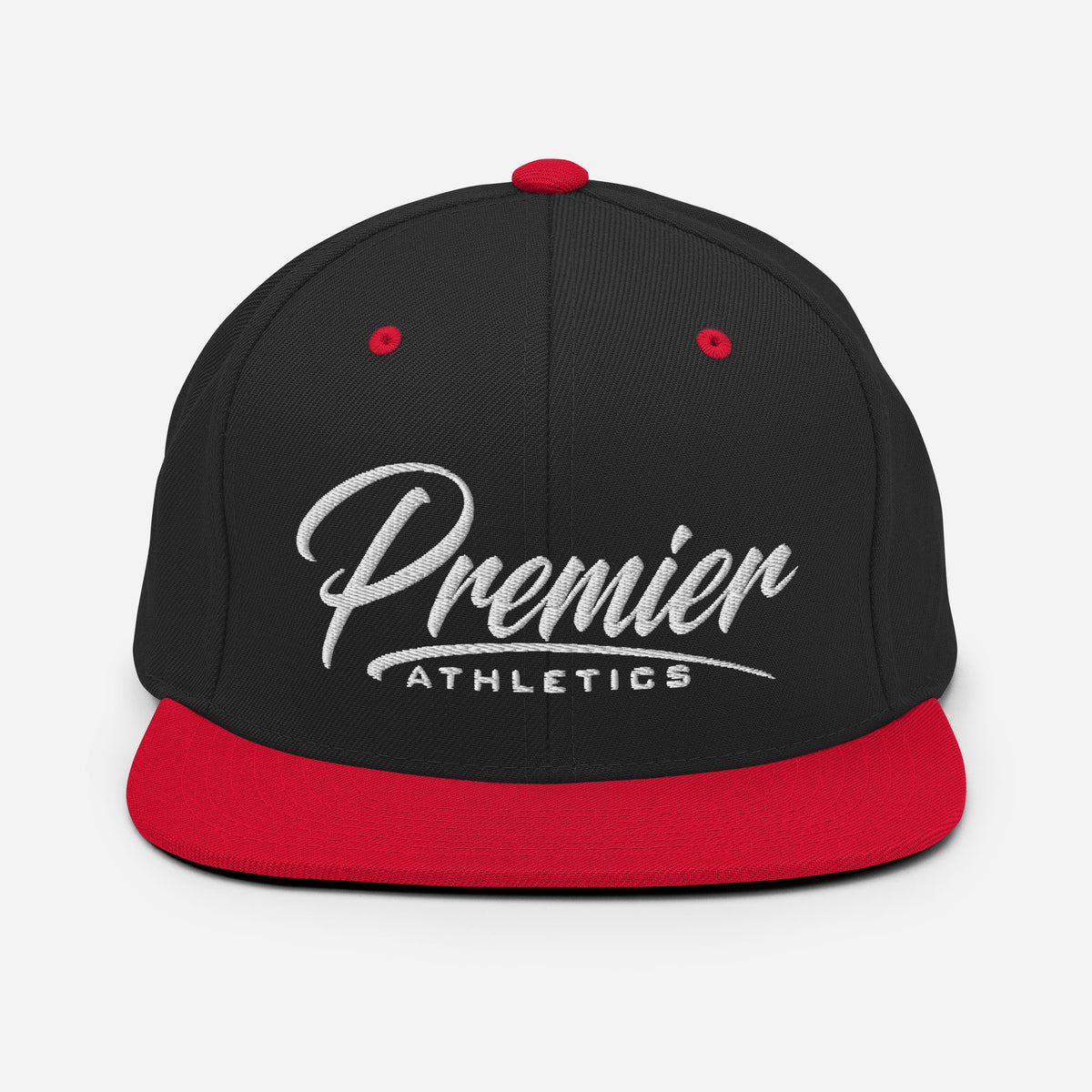 ADAMS PREMIER- Heather Woven Snap Back Trucker Hat, Semi Flat Bill 