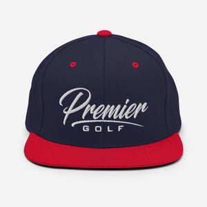 Premier Golf Script Snapback Hat