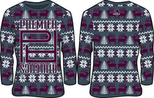 Load image into Gallery viewer, PA Reindeer Ugly Sweater - Charcoal/Maroon
