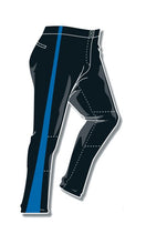 Load image into Gallery viewer, PA-4010 Black Women Softball Pants with Panel
