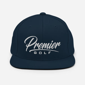 Premier Golf Script Snapback Hat